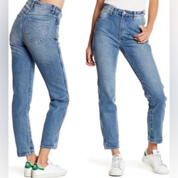 ROLLAS- DUSTERS HIGH RISE SLIM JEANS - Picture 1 of 8